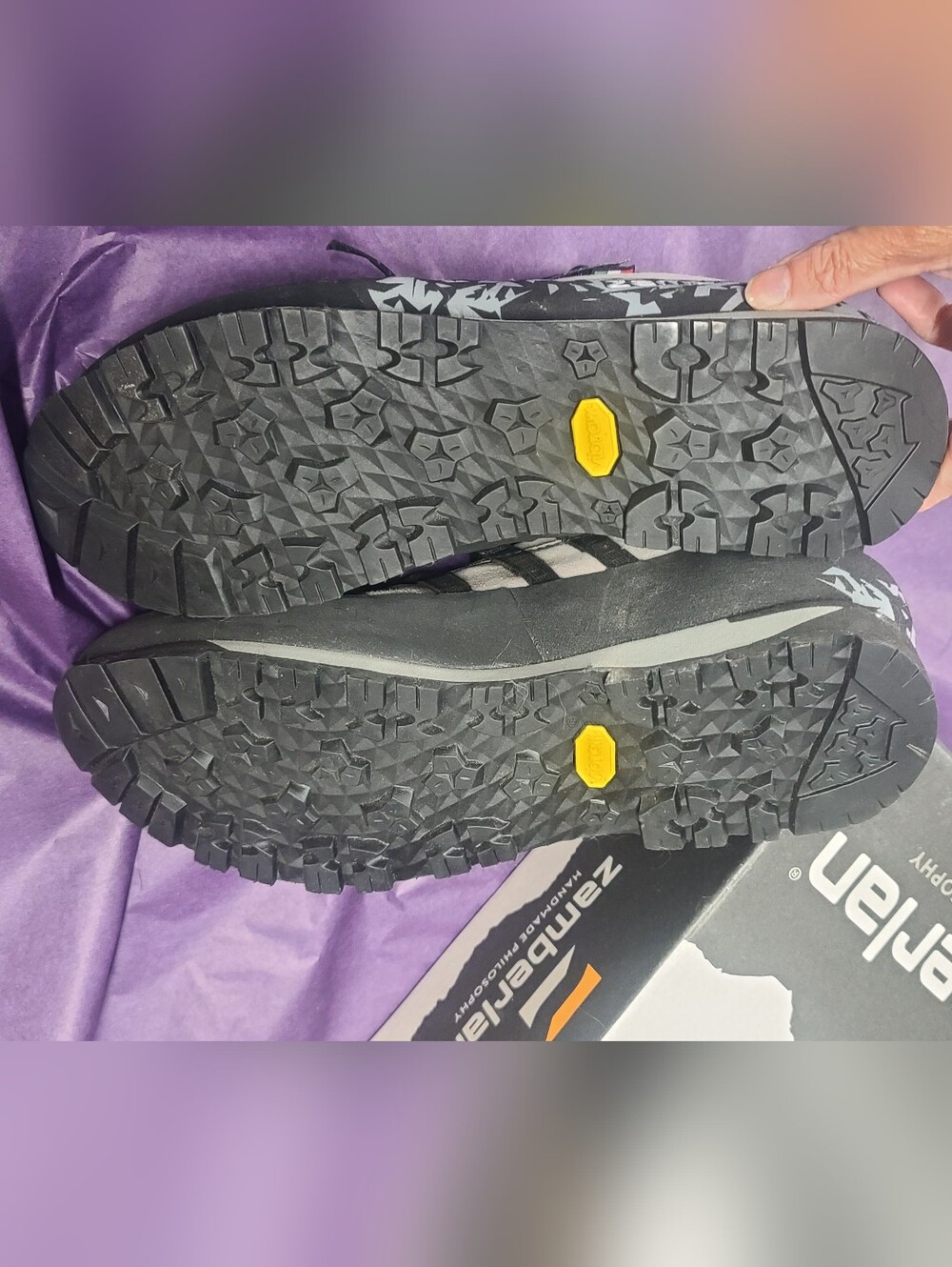 214 Zamberlan Half Dome Hiking Shoes, Made In Italy, Men's Size 8, Euc, Has Box - Picture 12 of 13